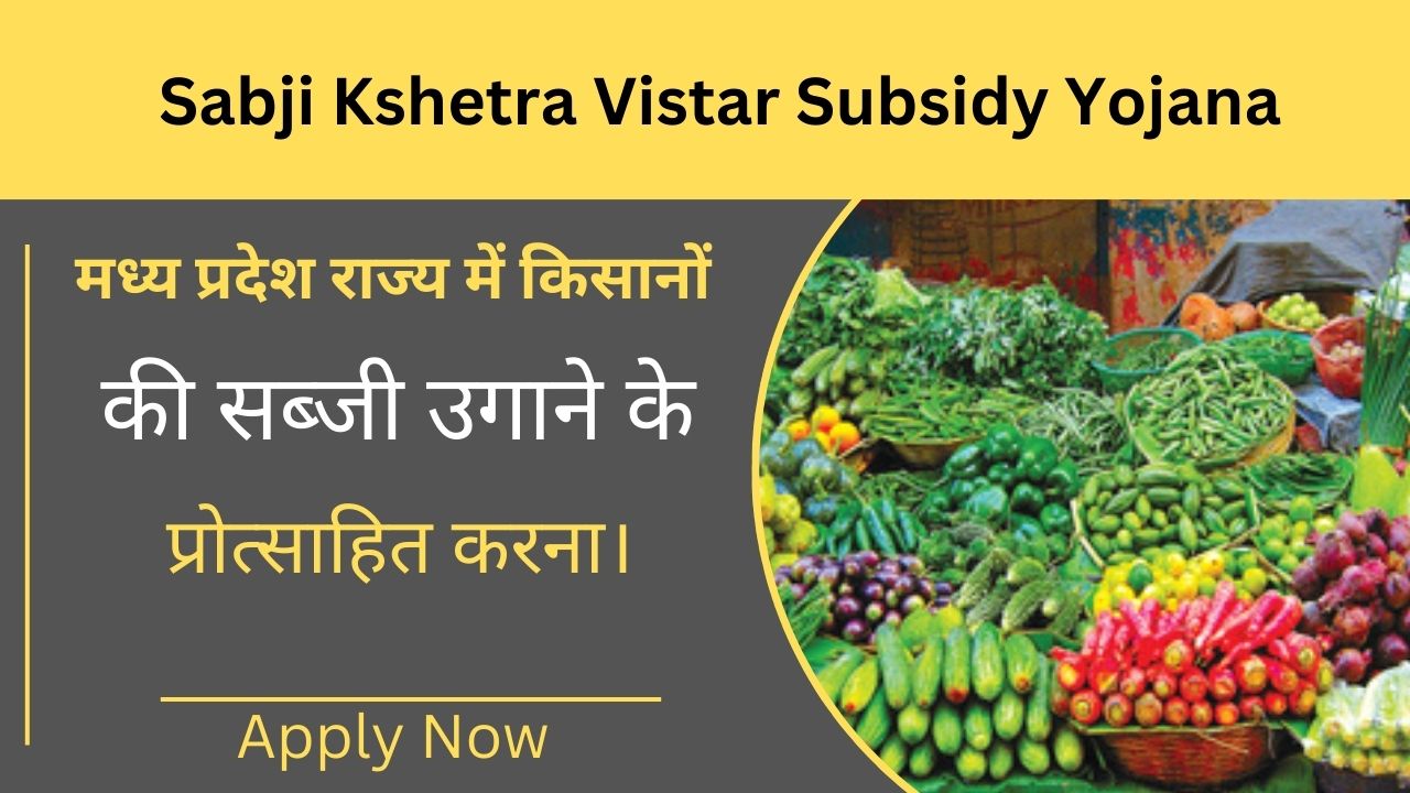 Sabji Kshetra Vistar Subsidy Yojana